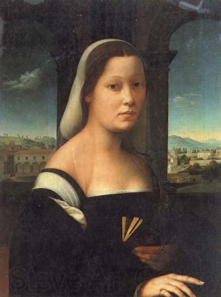 BUGIARDINI, Giuliano Portrait of a Woman France oil painting art